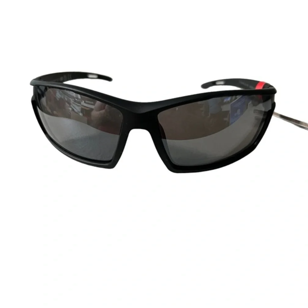 Foster Grant Ironman IronFlex Black Sunglasses 100% UVA-UVB Protection